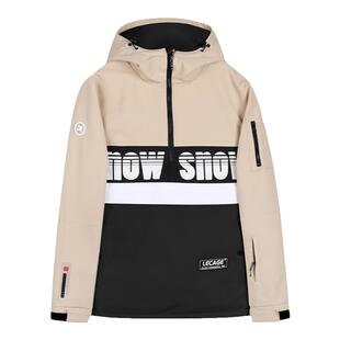 乐凯奇滑雪服女单板一衣三穿防水防风保暖情侣滑雪服套装滑雪衣男