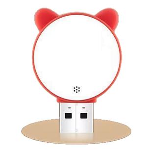 柔光卧室LED声控灯感应床头灯人工语音控制小夜灯智能USB插电台语音小夜灯