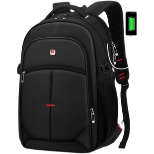 巴朗双肩背包男潮流韩中学高中大学生书包装衣服巴郎功能旅行usba