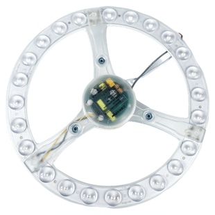 三雄极光吸顶灯led灯芯灯盘可替换灯条三色光源模组圆形卧室灯板