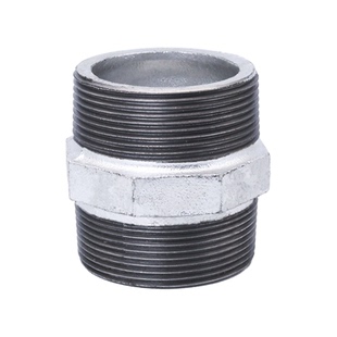 镀锌玛钢对丝接头内接丝接六角铁外丝直接双头丝1寸46分DN1520