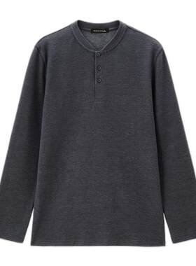 Giordano/佐丹奴华夫格亨利衫男