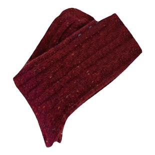 韩国东大门进口秋冬加厚羊毛棉袜彩色花线保暖毛线袜圣诞袜女袜子