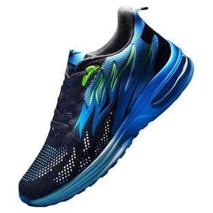 双星男鞋春秋季年新款透气网面运动百搭气垫鞋子男青少年休闲潮鞋