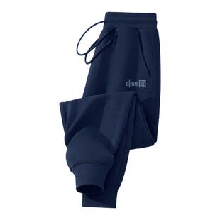 回力裤子男时髦通勤户外耐磨运动裤春款宽松束脚抽绳休闲裤男款C