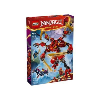 【自营】乐高幻影忍者71812凯的忍者攀登者机甲拼搭玩具积木礼物