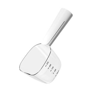 猫粮勺子计量狗粮勺长柄宠物粮勺猫咪量勺刻度勺喂食铲子宠物量杯