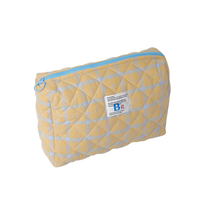 BLEU et ROSE【曲奇包】原创大容量化妆包便携清新收纳袋妈咪包