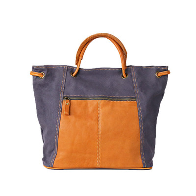 仟佰格托特包帆布大文艺森系斜挎