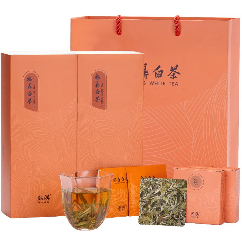 熙溪2015饼干牡丹王老白茶送礼