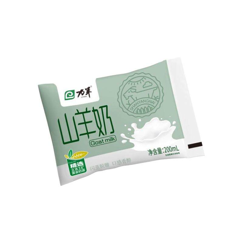 力羊山羊奶袋装脱膻200ml*12袋