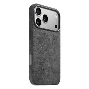 Sipolg适用苹果iPhone17翻毛皮16Promax磁吸手机壳Air手机套高级感Alcantara欧缔兰14保护套AI全包防摔超薄