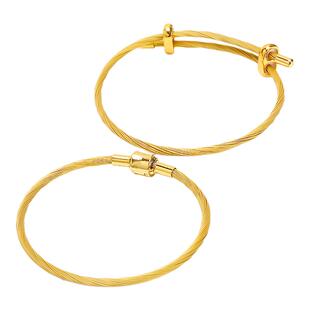 适用周家软钢丝手绳编织手链生生防水绳可穿珠子转运珠可调节手链