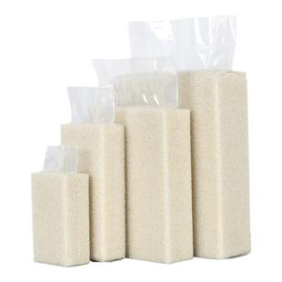 大米真空袋加厚米砖袋杂粮大米砖食品包装袋透明尼龙袋密封猫粮袋