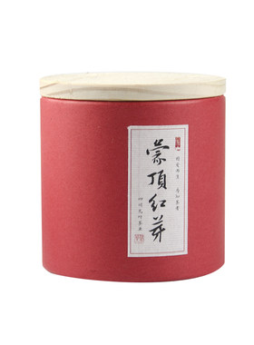 蒙顶红芽红茶川红金骏眉茶叶