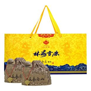 【年货】林海雪原酒 52度火山泥窖长白山留念酒 吉林特产白酒送礼