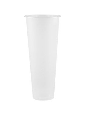 一次性奶茶杯子磨砂高脚注塑杯