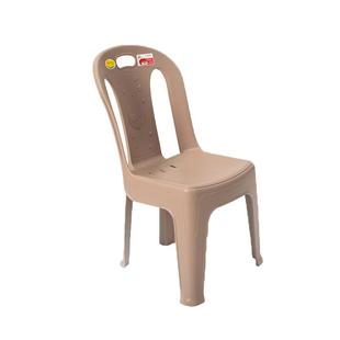 珠江牌家用加厚塑料椅子餐厅椅子靠背椅休闲吃饭简约商用书桌凳子