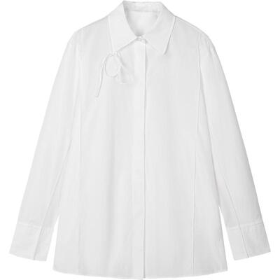 LESS全棉休闲长袖衬衫