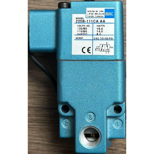 议价MAC225B111CAAA电磁阀24VDC5.维修