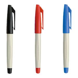 雄狮88签字笔勾线笔红笔老师专用批改笔水性可加墨水黑色单头签到笔大容量耐写红笔明星老师学生专用记号笔