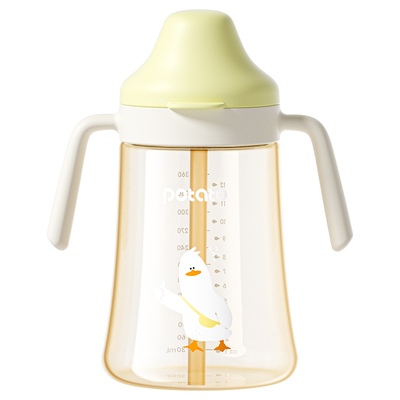 小土豆吸管奶瓶PPSU直饮杯