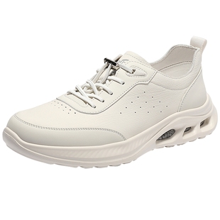 森达男鞋健步鞋2025新商场同款轻便运动鞋透气减震休闲鞋1WF01BM5