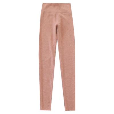 德绒蚕丝羊毛女士高腰无痕保暖裤