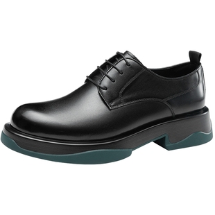 奥康 男鞋2025春季时尚德比鞋商务正装上班通勤系带皮鞋