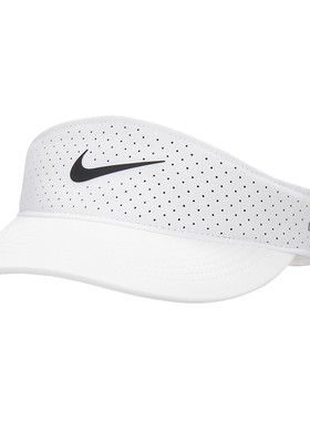 NIKE耐克空顶帽男女帽子夏季棒球帽运动网球帽遮阳帽 FB6443-100