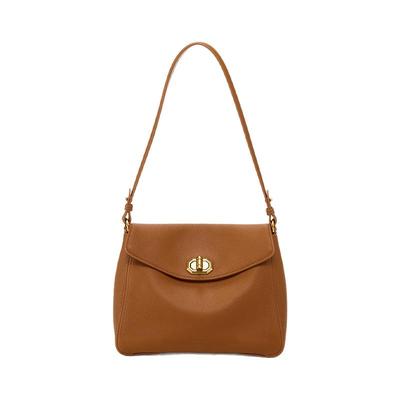 【西木汀】追寻 头层牛皮包包棕色腋下包女2025新款单肩包设计感