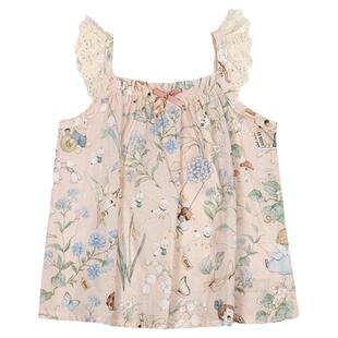 【新品】Oak Family夏季宝宝吊带背心休闲外搭婴儿衣服儿童上衣