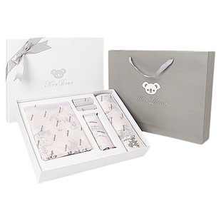 考拉蒂尔新生儿见面礼盒套装刚出生婴儿衣服宝宝满月百天礼物百日