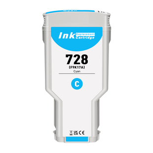 适用t830HP惠普绘图仪墨盒728系列四色DesignJet t730宽幅打印机专用墨汁非原装黑彩色墨水盒728XL通用补充液