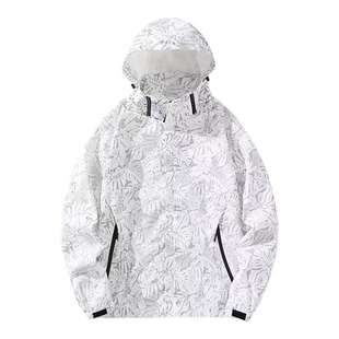休闲外套男女薄款2026新款春秋季显瘦小个子夹克ins冲锋衣登山服