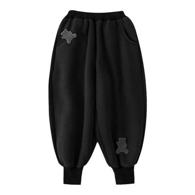 儿童休闲加绒长裤潮流冬装