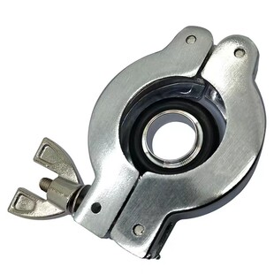 KF真空支架304不锈钢中心支架氟胶密封圈KF16/25/40/50/63/80/100