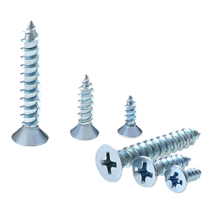 镀蓝锌上海加硬沉头十字自攻螺丝木工螺钉粗牙自攻螺丝钉M3M4M5M6