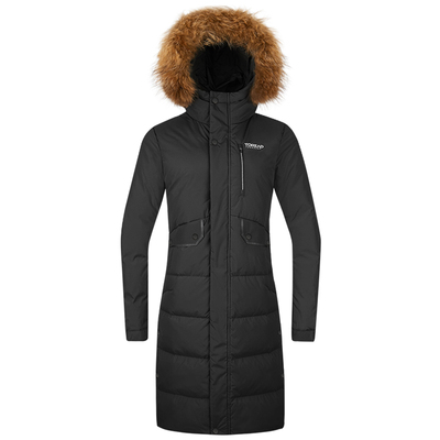 探路者鹅绒羽绒服女冬季户外