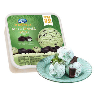 【薄荷脑袋】玛琪摩尔新西兰进口薄荷冰淇淋巧克力大桶雪糕奶油鲜