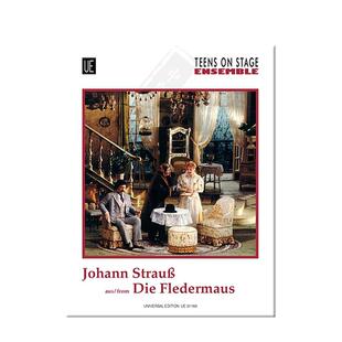 施特劳斯 蝙蝠 适合各种编制乐队 总分谱 维也纳原版乐谱书 Strauss Die Fledermaus The Bat for flexible ensemble UE31163