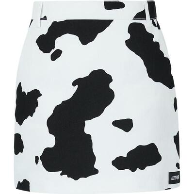 【折扣】Pushbutton 女印花牛仔迷你半身裙短裙