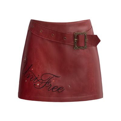 UNIFREEPLUS大码短裙辣妹千禧风