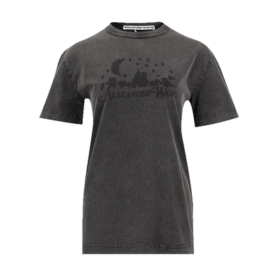 alexanderwang落肩短袖T恤女