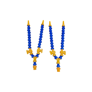 机床冷却水管万向管双头 车床塑料分叉冷却管 CNC雕刻机Y型喷水管