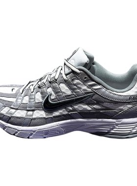 耐克男鞋2026夏新款复古冷灰老爹鞋Nike P-6000运动鞋 IR2004-100