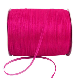 0.3cm宽透明装饰雪纱带缎带绸带3MM礼品包装布发饰彩带丝带一桶