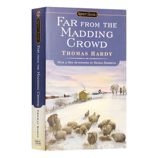 远离尘嚣 英文原版 Far from the Madding Crowd 托马斯哈代Hardy 经典文学名著 女性主义 电影原著课外阅读 搭德伯家的苔丝