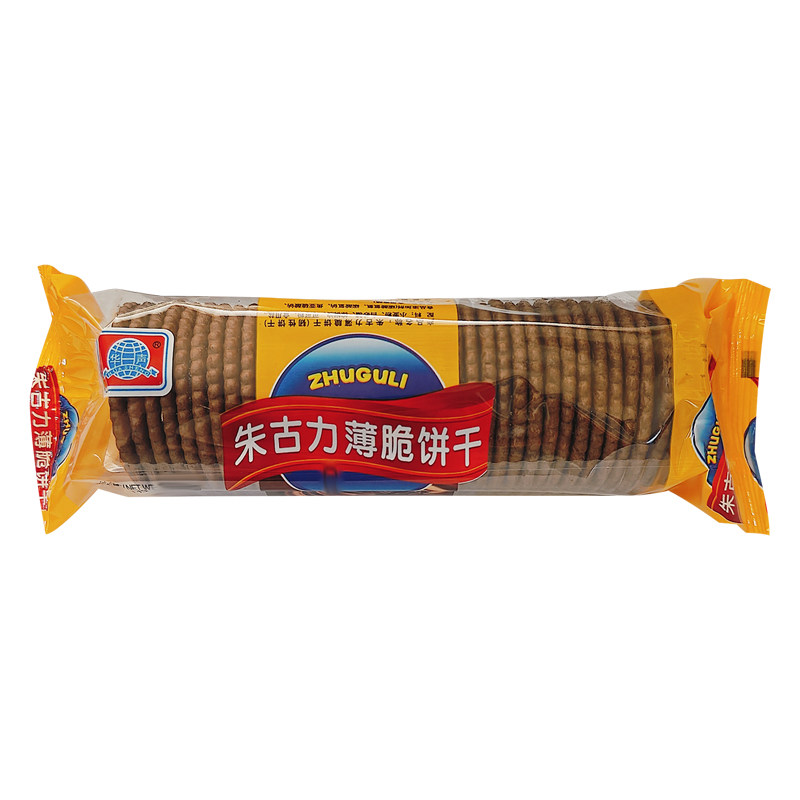 华声朱古力薄脆饼干韧性饼干零食