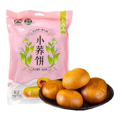 正中苦荞饼红沙蓉沙320g*2袋装
